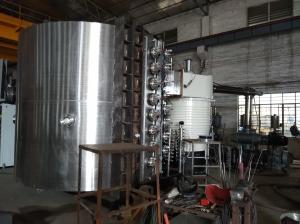 Quality Ceramic Tile Vacuum PVD Titanium Nitride Coating Machine wholesale