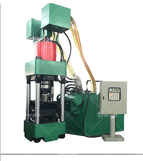 Waste Metal Chips Briquetting Machine 300Pcs/H Briquette Press Machine Cuotomized