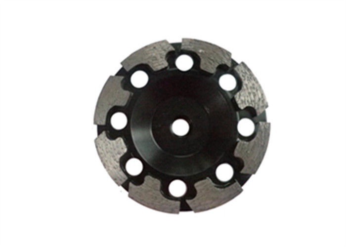 High Efficiency Diamond Cup Wheel Silver Brazed T Shape Grinding Wheel