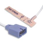 TPU 905nm 0.9m Disposable Adult Finger Sensor Nelcor Oximax