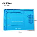 Silicone Anti Static Repair Mat Soldering Insulation Work Station Kit