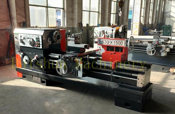 Cheap Machining Steel Mechanical Lathe Machine , Manual Conventional Lathe Machine for sale