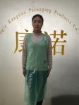 Plastic HDPE LDPE Throw Away Aprons Disposable Single Folded Waterproof
