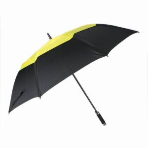 Quality Automatic Open Double Canopy Golf Umbrella Wind Resistant Black Net Durable wholesale