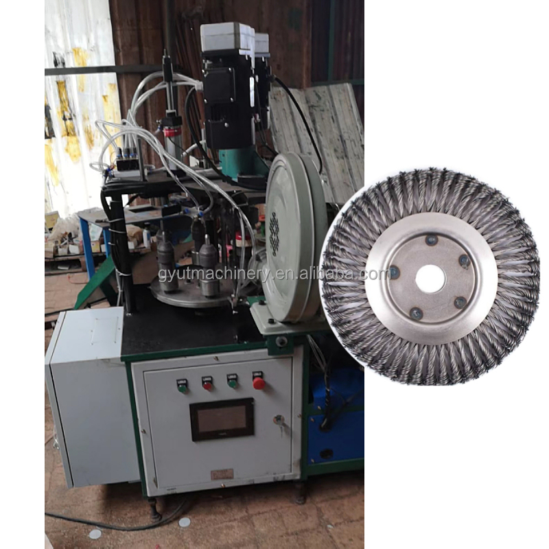 450 Twisted Wire Brush Making Machine for Steel Wire Dish Brush and Cup Brush