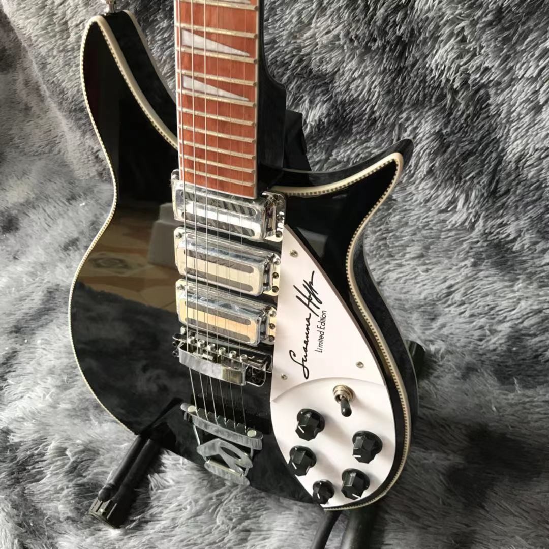 Custom 2021 Rickenbacker Style 350 Limited Edition Electric Guitar Herringbone Binding