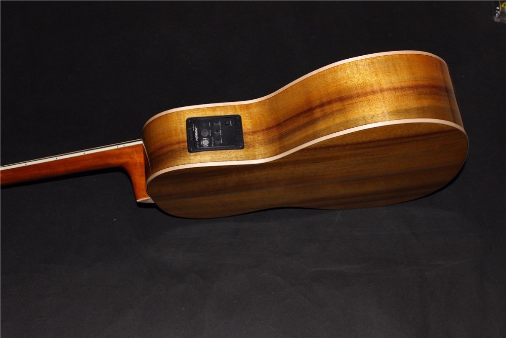 AAAAA all solid OO body guitar custom Solid OO acoustic guitar 14 frets acoustic electric guitar
