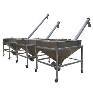 Quality Stainless Steel Inclined Screw Feeder Adjustable Speed Auger Feeding Machine wholesale