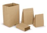 60gsm Kraft Waterproof Fast Food Paper Bags