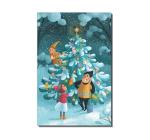 Eco Friendly Lenticular Card Printing / Holiday Lenticular 3d Greeting Cards