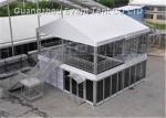 850gsm Pvc Fabric Luxury Double Decker Tents 45m Waterproof For Advertising