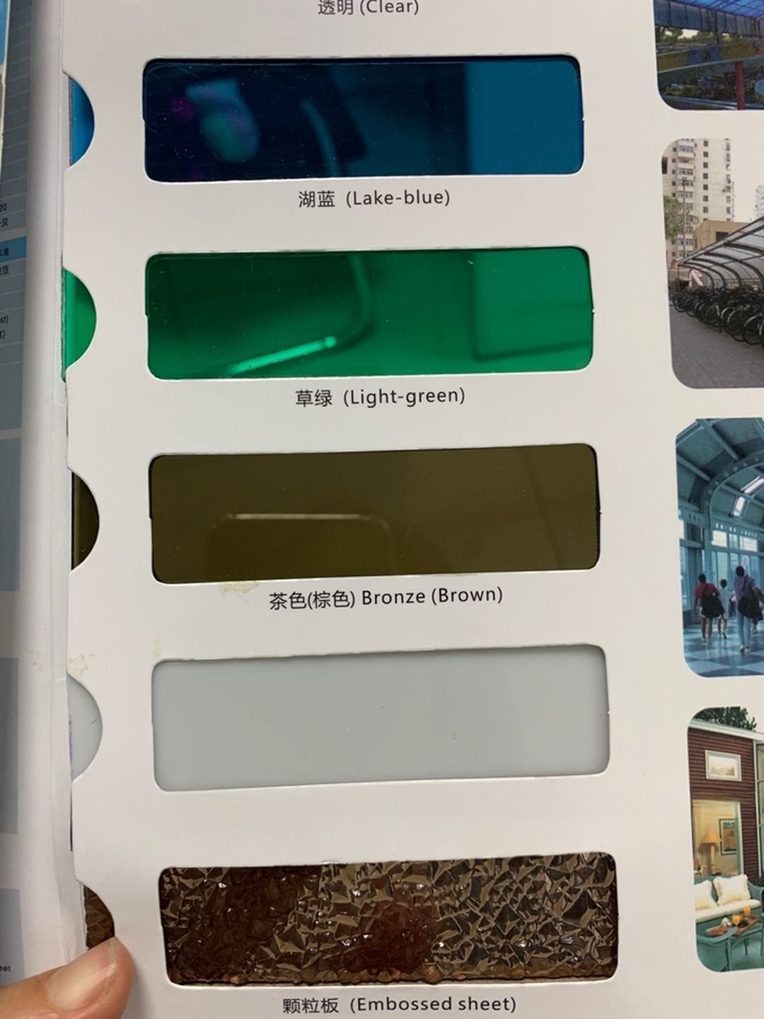 5mm Clear Twin Wall Polycarbonate Hollow Sheet 100% Virgin With UV Coating