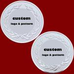 Free Designed High Quality Collectible Metal Craft Double Coin Blanks Custom