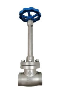 Quality DN40 Manual Stainless Steel Cryogenic Globe Valve For LN2 wholesale