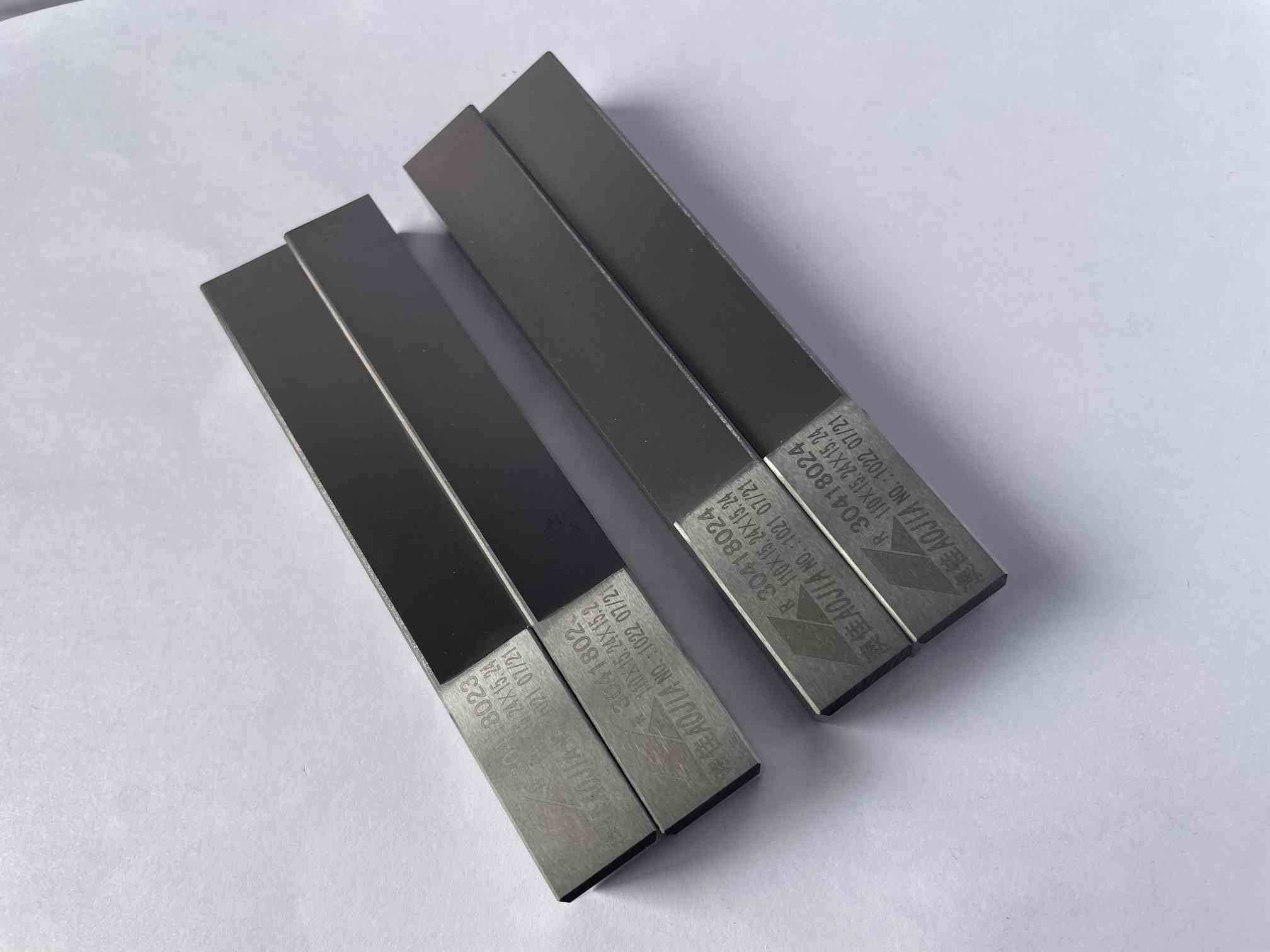 Grey Carbide Cutting Tools coating 110×15.24×15.24 Milling Cutter Blade