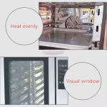 industrial stainless steel electric baking oven/bread bakery equipment/oven for