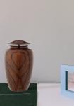 Cherry Wood Grain Finish Cremation Urn | Human Ashes Adult Memorial urn, Burial,