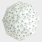 100% Pongee Paper Printing Promotion Straight Umbrella