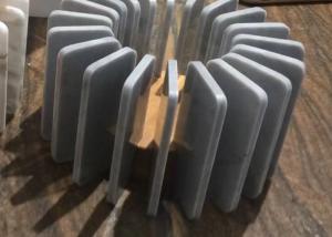 Quality Marble Candle Holder Natural Stone Crafts Flower Shape Easy Cleaning wholesale