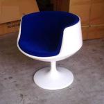 Modern fiberglass leisure tea dining chair cup shaped Bar chair