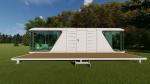 Space Capsule House for Cultural Tourism Real Estate Innovative and Sustainable