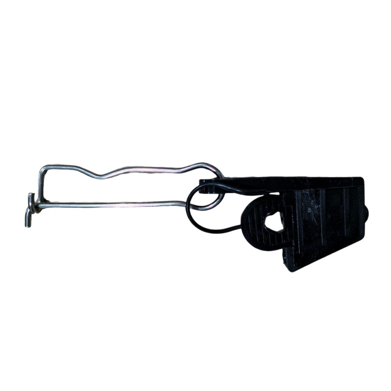 10 FTTX Fiber Optic Customized Diameter 201 304 Stainless Steel Wire U-Shaped Design Drop Cable Clamp
