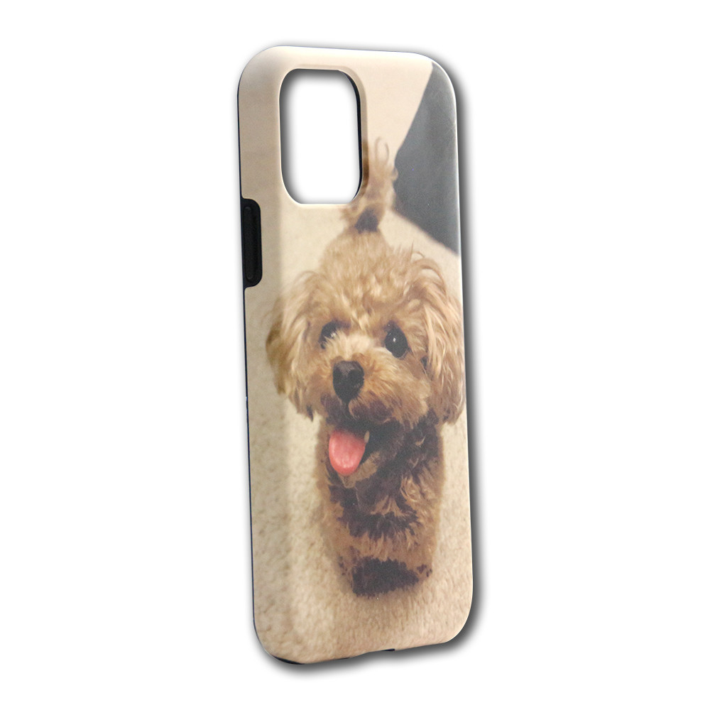 Custom Printed Dual Layer 3D Film Sublimation Tough Mobile Phone Cover For IPhone 15 16 14 Matte Finish