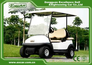 Quality Trojan Batteried Used Electric Golf Carts 4 Seater Curtis Controller wholesale