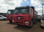 Second hand HOWO 375HP tipper truck with 6x4 model, 6X4 HOWO dump truck