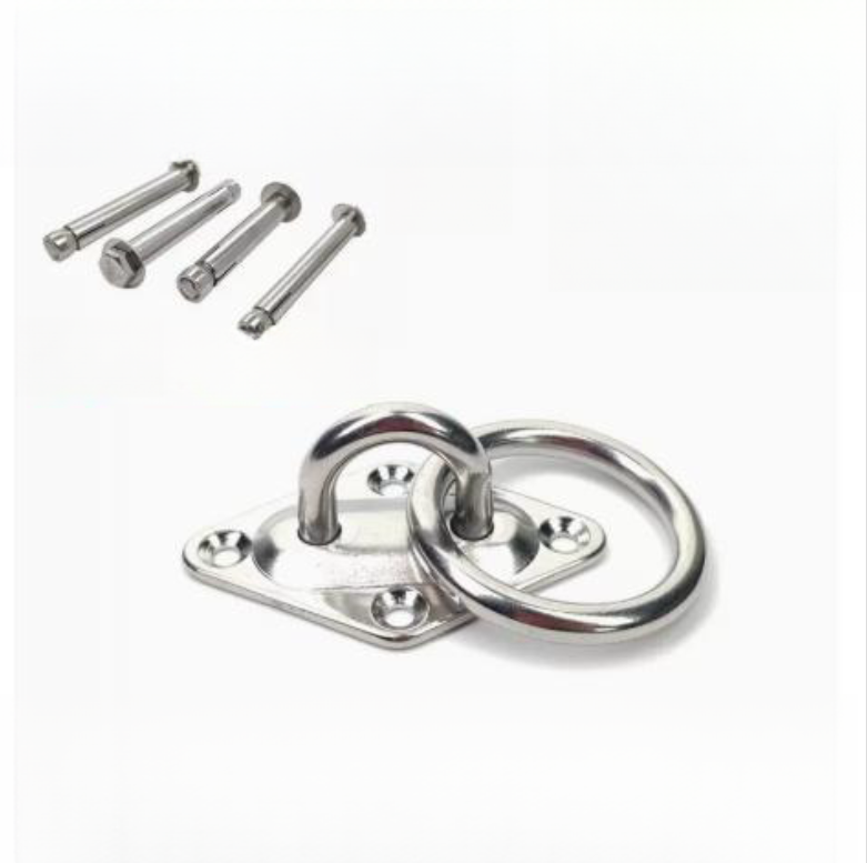 Metric Measurement System Steel 304 Stainless Steel U-Shaped Bearing Hook Lifting Ring Hook for Heavy-Duty Lifting M14
