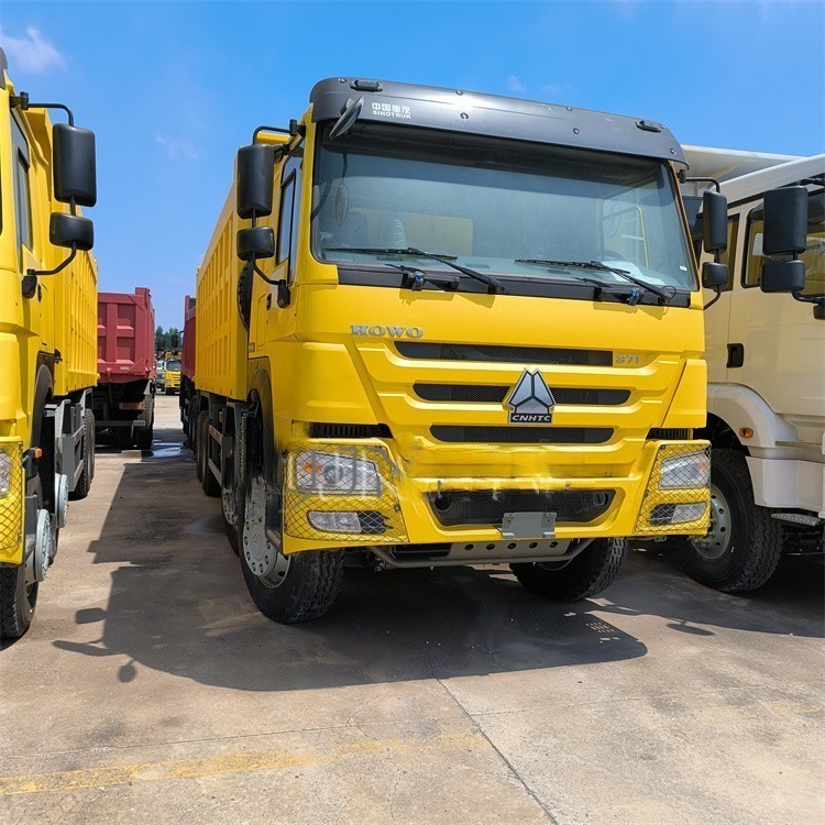 Automatic 8x4 371hp Sinotruk Howo Mine Sand Dump Tipper Truck 40 Ton 60 Ton In Africa