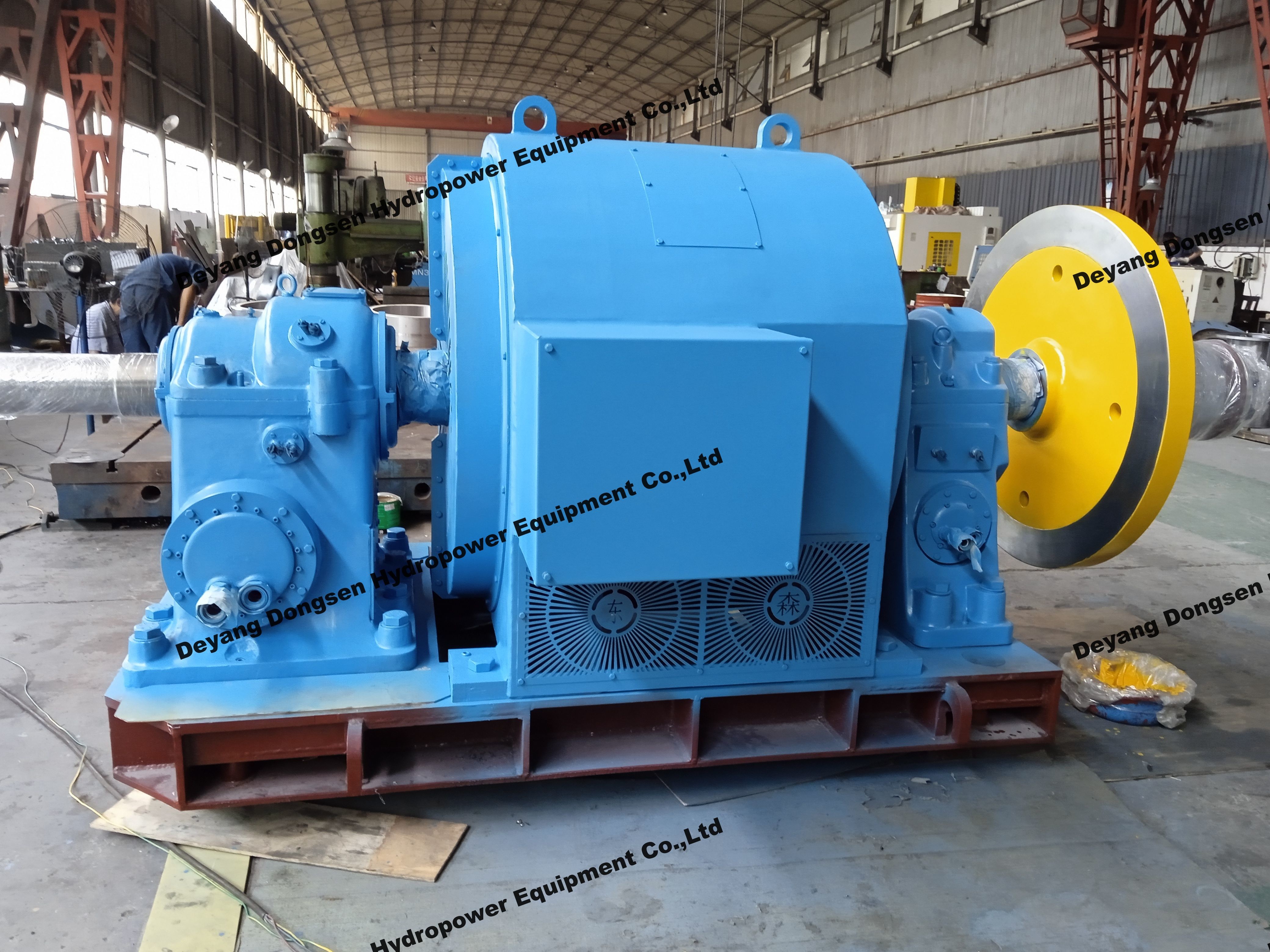 450-1000 RPM Francis Water Turbine with Micro Governor Long-lasting Service Life 50 Years