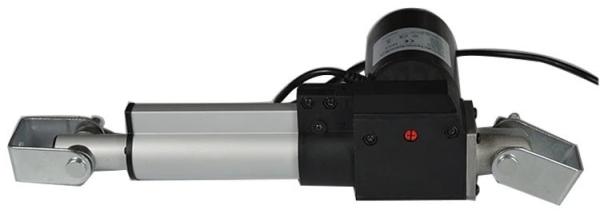 Cheap Push Rod Brushless DC Motor 24 Volt Electric Linear Actuator In Black for sale