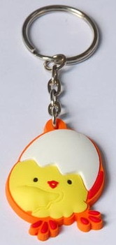 Any Pantone Colors Custom PVC Keychains For Advertising Items