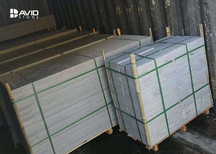 G654 Low Black Granite Stone Tiles For Wall Panels / Flooring Wear Resistance