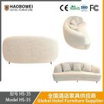 Italian Minimalist Fabric Sofa for Large-Sized Houses. Connery Sofa. Modern
