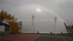 White PVC Giant Geodesic Dome Frame , UV Resistant Geodesic Dome Garden For