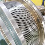 SZLH25 Stainless Roller Pellet Mill Die High Fatigue Resistance