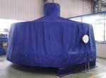 Semi Coating Tarpaulin Cover Good Peel Strength For Freight Container