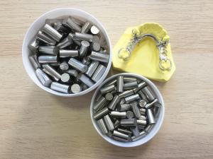 Quality Cobalt Chrome Dental Casting Alloys Ingot / Cylinder Shape Corrosion Resistance wholesale