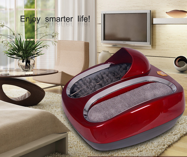 Auto Home Sole Cleaning Machine Brush Roller Shoe Cleaner For Commercial / House
