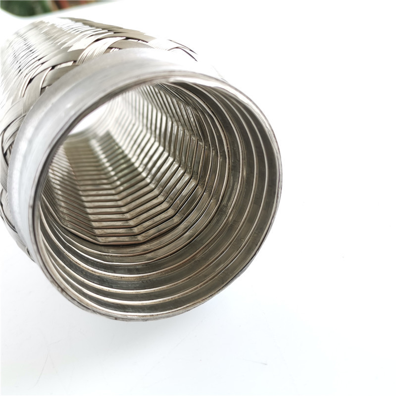 Car 201 / 304 Id51mm Stainless Steel Exhaust Flex Pipe Length 200mm
