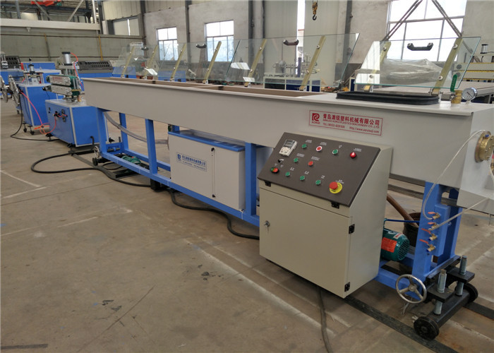 High Speed Single Screw Extruder , PE PP Pipe Manufacturing Machine 380V 50HZ