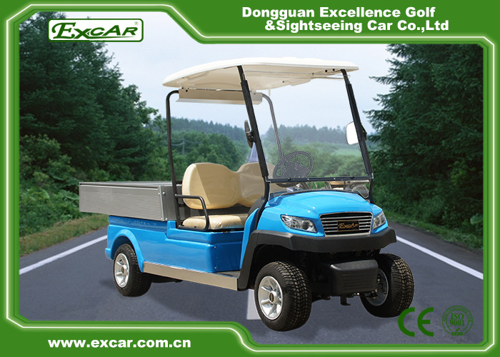Color Optional Electric Golf Car With Aluminum Cargo Box