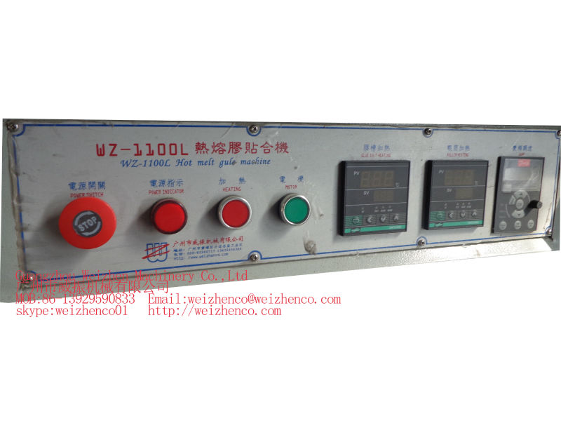 Kitchen Sponge and Scouring Pad Laminating Gluing Machine with AC380/50HZ Voltage