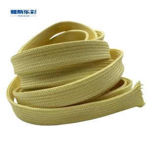 Quality Kevlar Fiber Braided Sleeve Cut Resistant For Critical Components wholesale