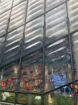 Curtain Wall Translucent 6000x1830mm Carved Laminated Glass