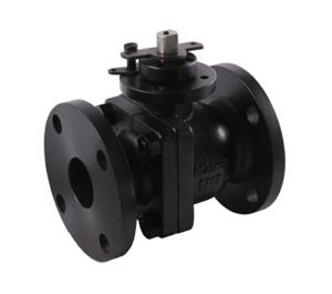 Quality ANSI PTFE flange end cast iron ball valve wholesale