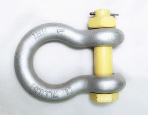 Quality 1 Inch WLL 8.5 Tonne Alloy Steel Safety Pin Shackle wholesale