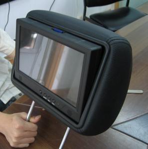 China MP3 WMA Taxi Car Seat LCD Screen For Advertising , LCD Display Panel on sale